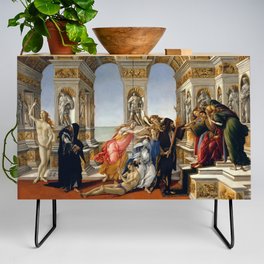 Botticelli - Calumny of Apelles Credenza