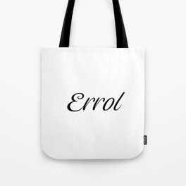 Name Errol Tote Bag