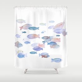Little fish Shower Curtain