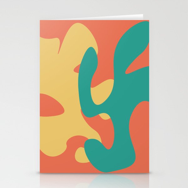 6 Abstract Shapes 211220 Minimal Art  Stationery Cards