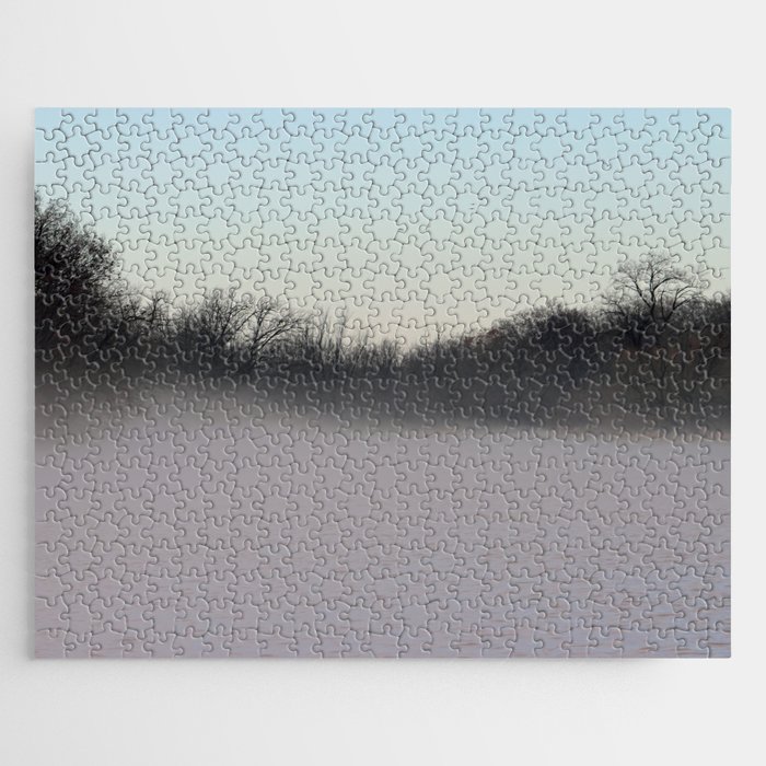 Mist on the River Jigsaw Puzzle