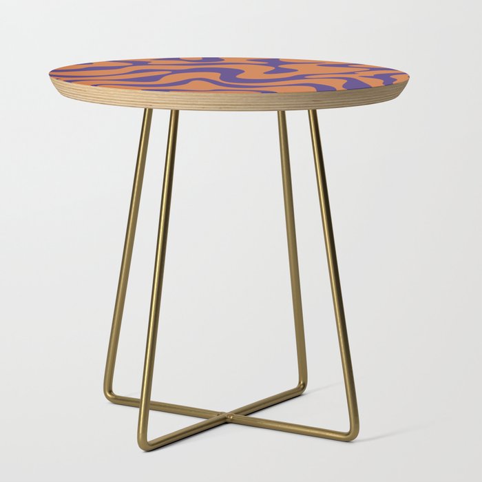 17 Abstract Swirl Shapes 220711 Valourine Digital Design Side Table