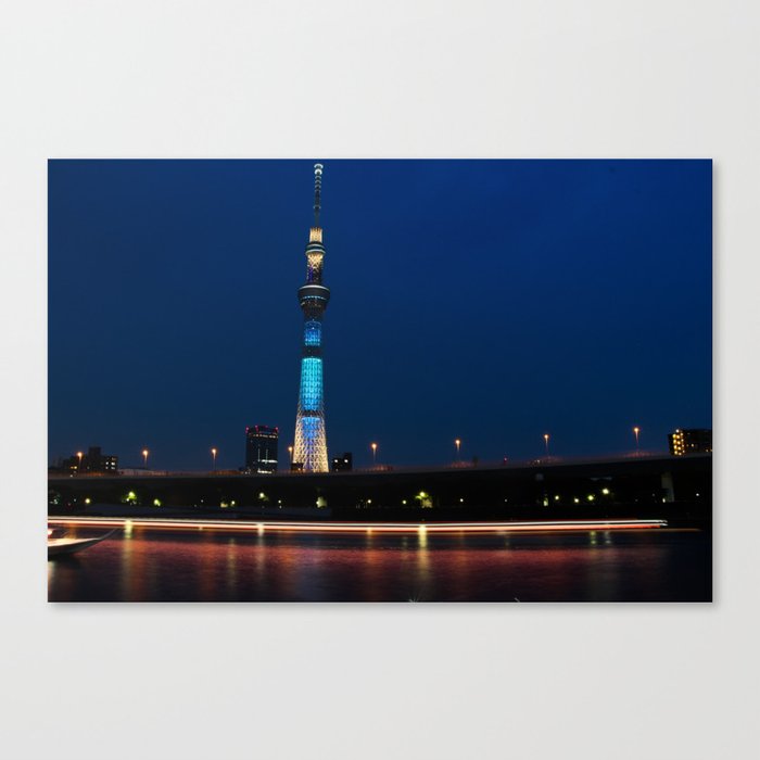 Tokyo Tower Canvas Print