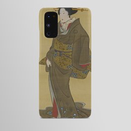 Japanese Geisha from Edo (Tokyo) Android Case