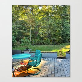 Backyard Canvas Print