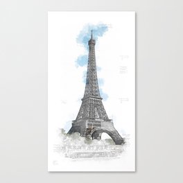 CITY - PARIS Canvas Print