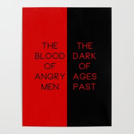 Red And Black #1 Poster