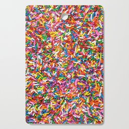 Rainbow Sprinkles Sweet Candy Colorful Cutting Board