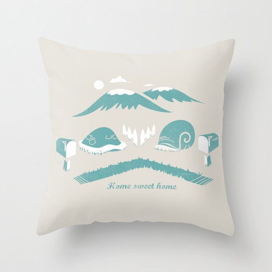 Home Sweet Home Throw Pillow