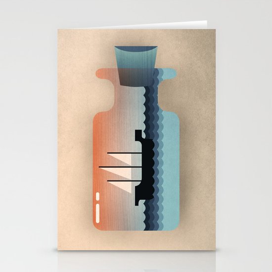 Float On Stationery Cards