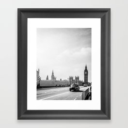 Parliament Walk Framed Art Print