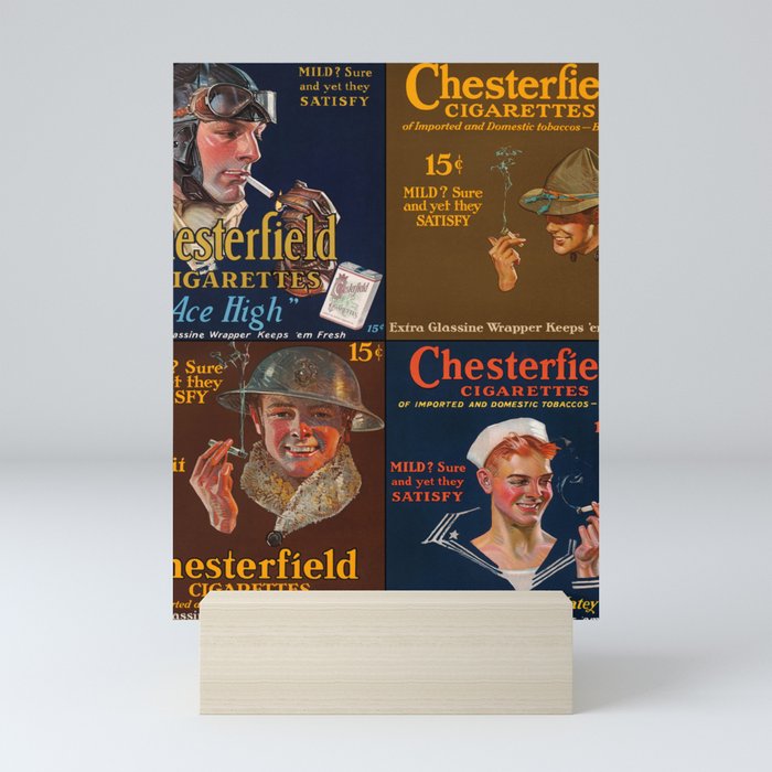 Chesterfield Cigarettes, 1914-1918 by Joseph Christian Leyendecker Mini Art Print