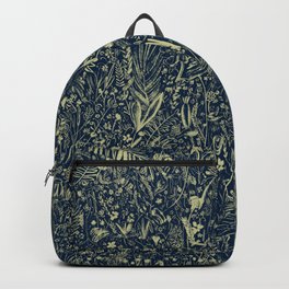 Flowers pattern Backpack | Pattern, Graphicdesign, Blue, Digital, Flowers, Simple, Flowerspattern 