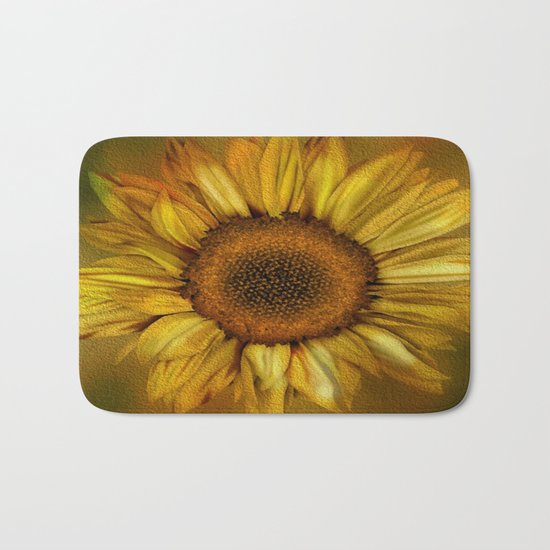 Sunflower - Vintage Bath Mat