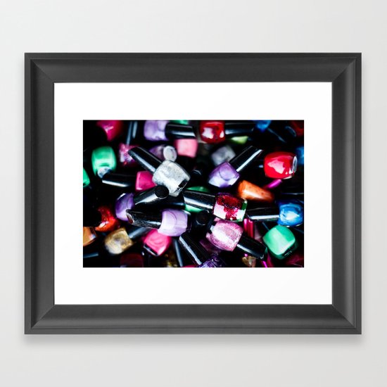 her options Framed Art Print