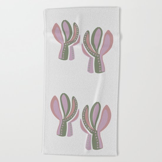 Fantasia's trees Beach Towel