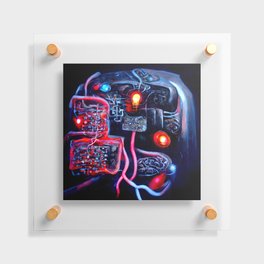 Positronic Brain Floating Acrylic Print