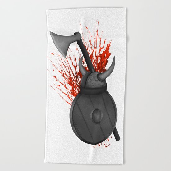 Viking Beach Towel