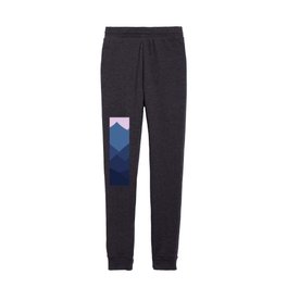 Mountains and Sky Blue Kids Joggers