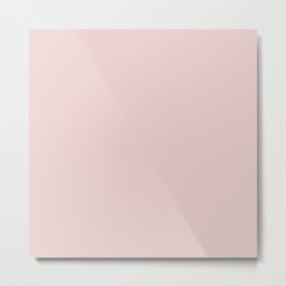 Strawberry Ice Metal Print | Shade, Strawberryice, Pink, Match, Pastel, Strawberry, Graphicdesign, Light, Singlecolor, Plaincolor 