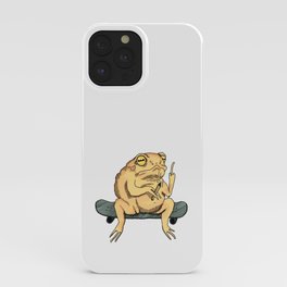 Skater Frog - colour iPhone Case