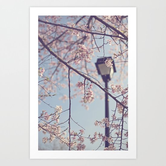 Walk with me Art Print