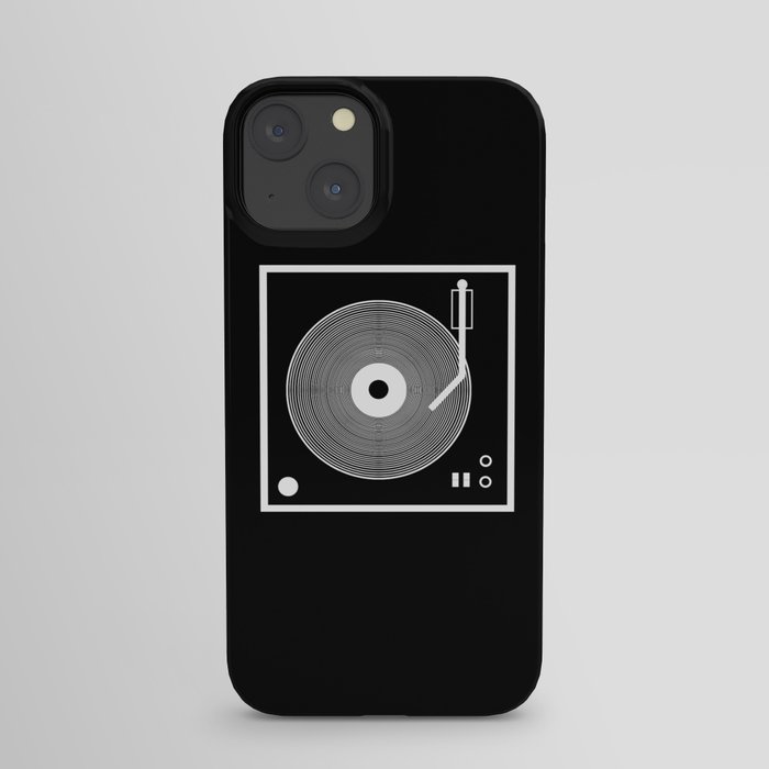 Record player iPhone Case
