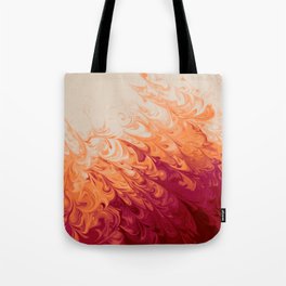 Marble abstract pattern in warm colors digital illustration  Tote Bag | Background, Art, Warmcolors, Abstract, Deepred, Swirlsabstract, Pattern, Digital, Orange, Vividcolors 