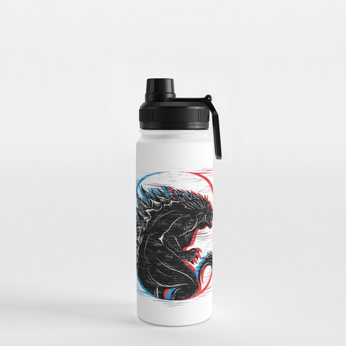 Godzilla layered Water Bottle
