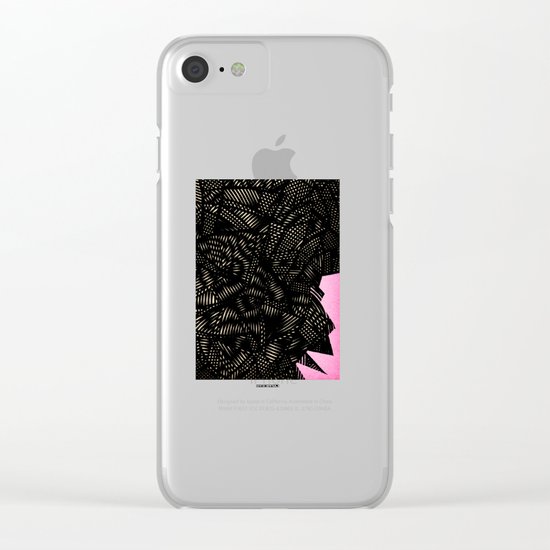 - electroclouds - Clear iPhone Case