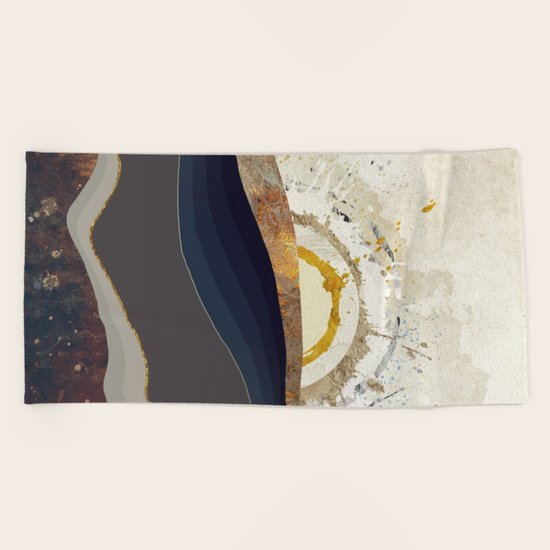 Flow Beach Towel