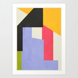 Geometric Shapes 14 Art Print