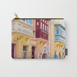 Valetta Streets, Malta Carry-All Pouch