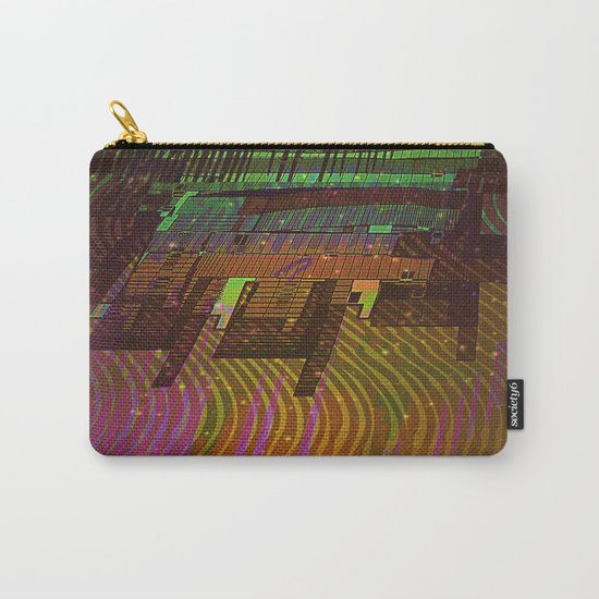 Building 08-07-16 / COSMIC MIRROR at NIGHT Carry-All Pouch