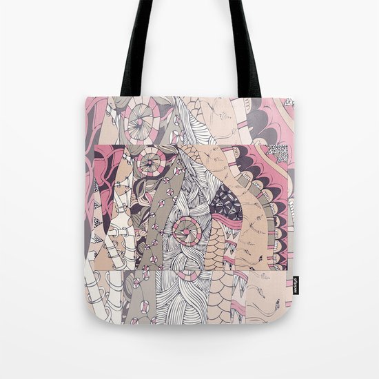 The stems were at roulette sepia Tote Bag