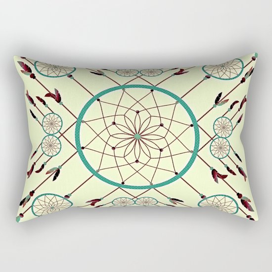 Dream Catching Rectangular Pillow