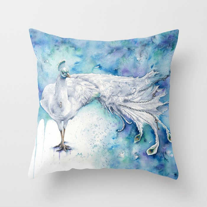 Purity Unchained Throw Pillow