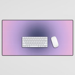 Purple Flow | 02 - Gradient, Aura, Lavender And Pink Gradient Desk Mat