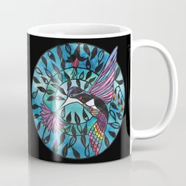 Hummingbird - Paper cut design Coffee Mug