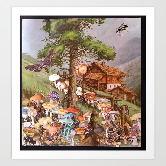 No one lives here anymore Art Print