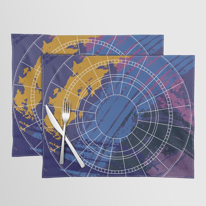 BLUE Scale Placemat
