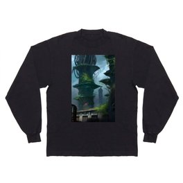 Post apocalyptic deserted city Long Sleeve T-shirt