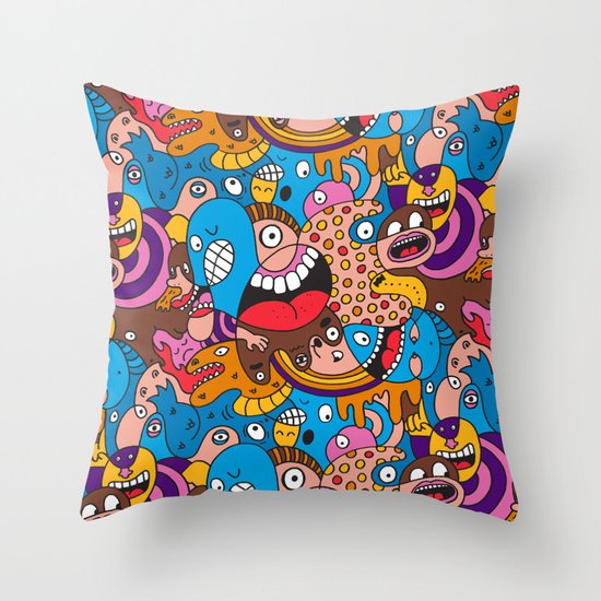 Daily Drawing #1300 Throw Pillow