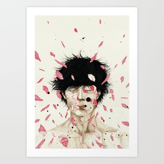 N. Art Print