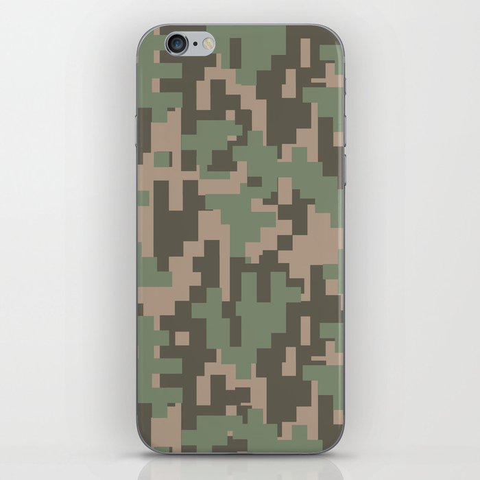 Army Camouflage Digital Pattern iPhone Skin