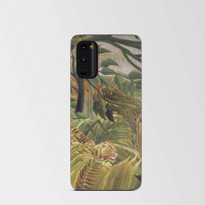 Tiger in a Tropical Storm or Surprised! Android Card Case