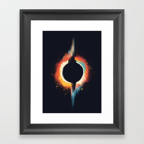 Void Framed Art Print