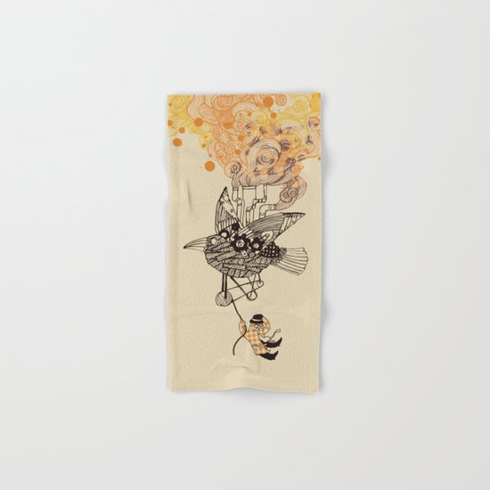 The wacky traveling machine Hand & Bath Towel