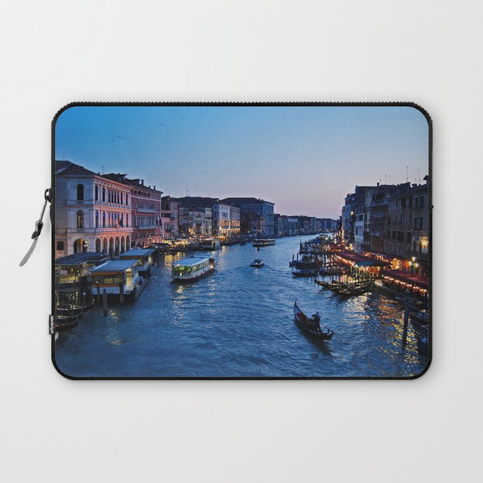 Venice at dusk - Il Gran Canale Laptop Sleeve