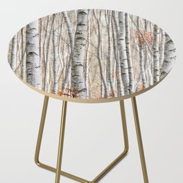 Birch Forest Autumn 67 Side Table